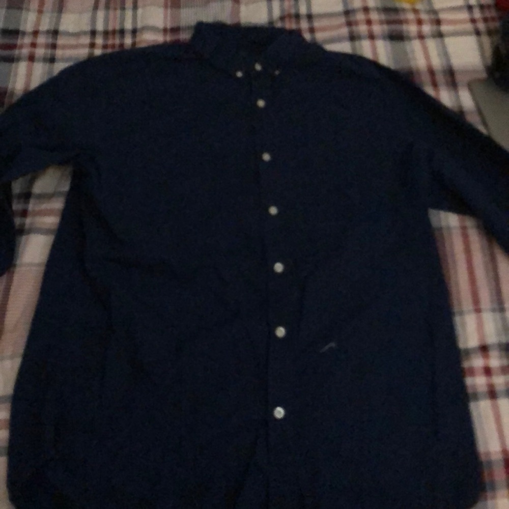 Blue banana republic casual shirt